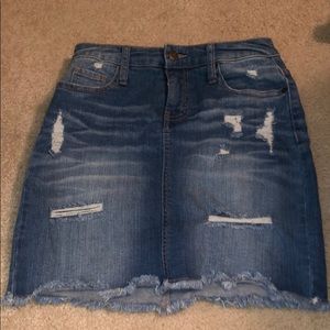 Jean skirt
